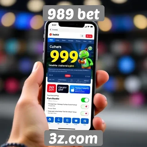 Acessibilidade do site 989 bet em dispositivos móveis